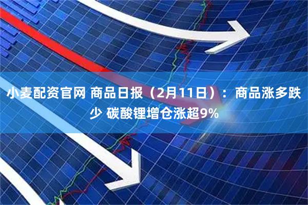 小麦配资官网 商品日报（2月11日）：商品涨多跌少 碳酸锂增仓涨超9%
